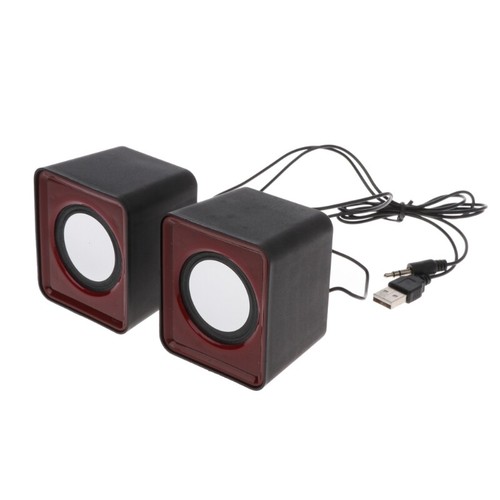 Wired Mini Speakers USB 2.0 for Laptop PC MP3 Multimedia Speaker Random Color - Afbeelding 8 van 8