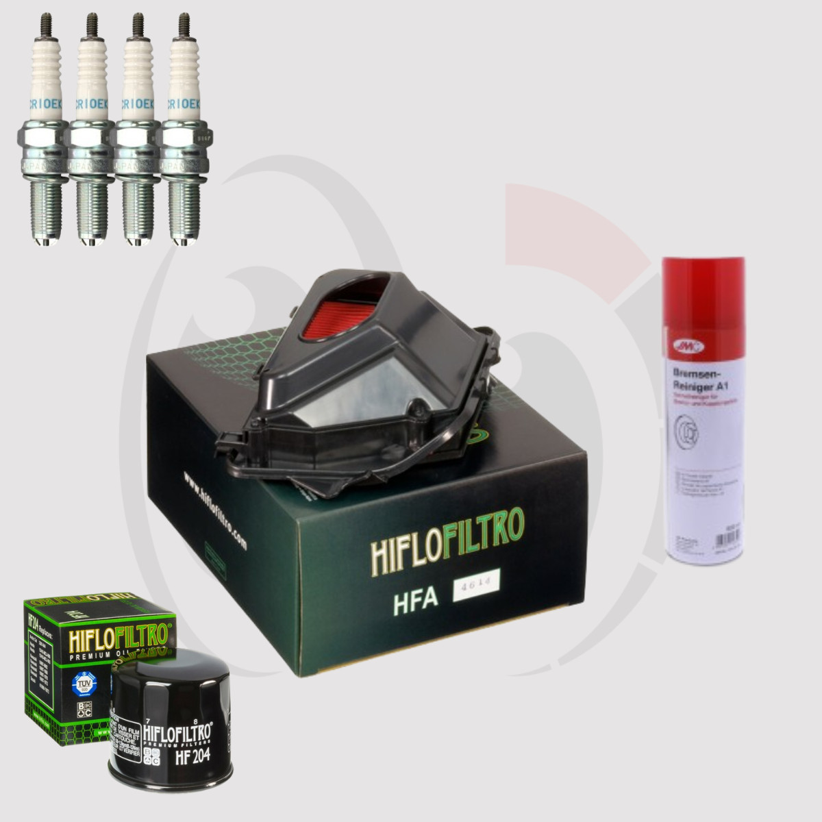 Kit entretien YAMAHA YZF-R6 600 sans huile pour révision moto 2008-2020 réussie
