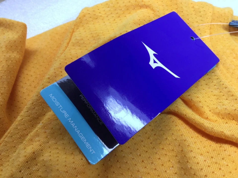 Camiseta MIZUNO MUJER Manga Corta Correr/Entrenamiento Amarillo Radiente XS Foto 4 de 4