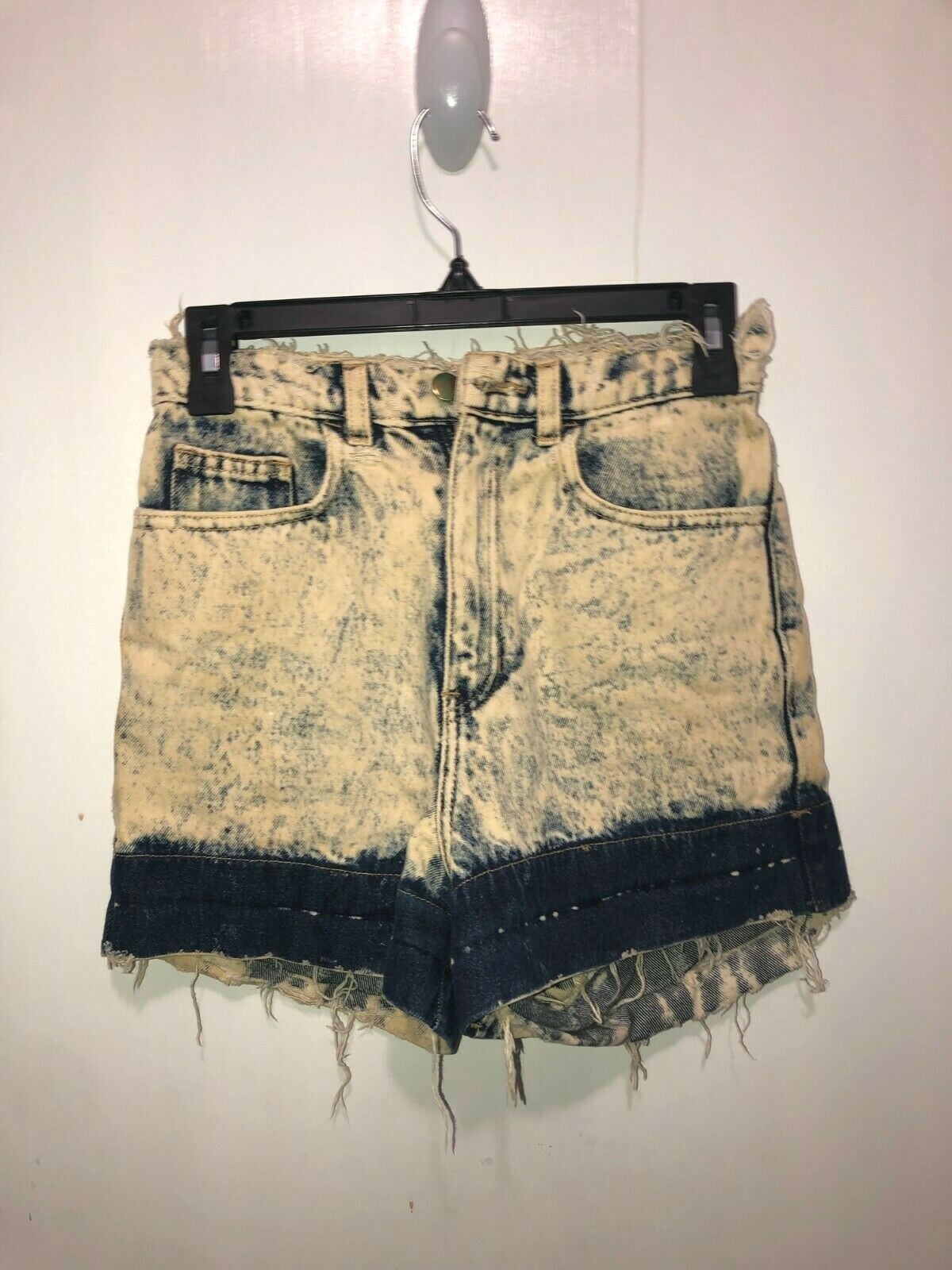 Vintage American Apparel 100% Cotton Denim Acid Washed Shorts SZ