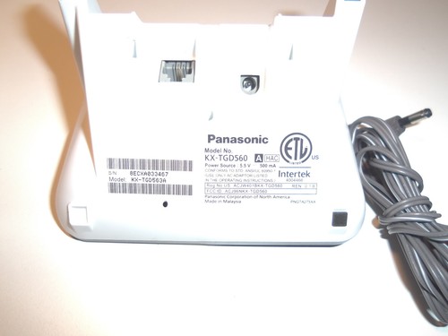 Panasonic KX-TGD560 A Bluetooth Cell Answering Machine Handset Main Base - Afbeelding 4 van 4
