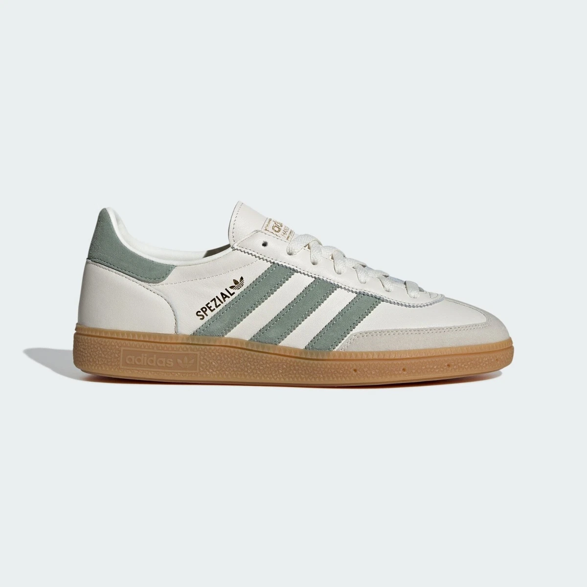 Adidas Handball Spezial Off White Silver Green for sale | eBay