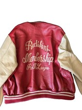 Blouson Cuir Vintage Teddy Redskins - Garment en cuir vintage leather jacket