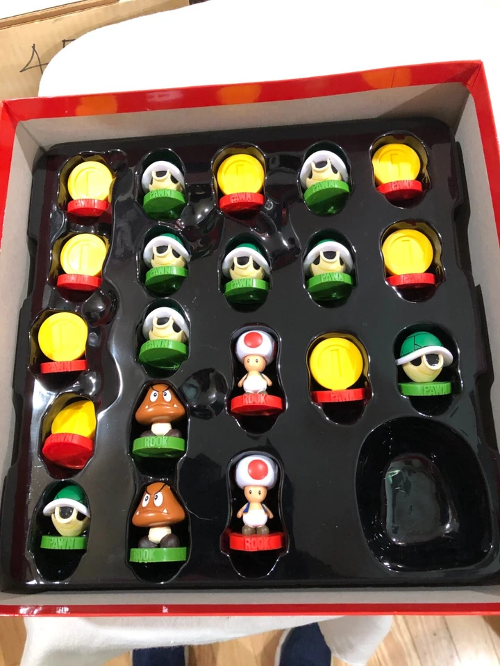 Juego de Ajedrez Nintendo Super Mario Bros Brothers Edición Coleccionista Foto 2 de 4
