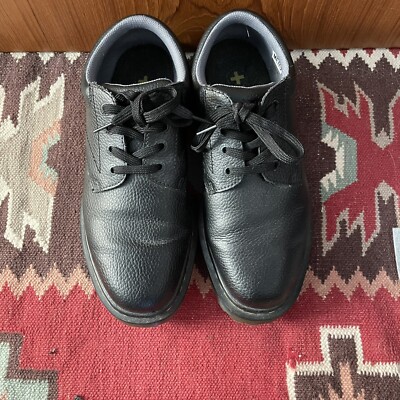 Doc Martens Ashfeld Mens 10 Oxford Dress Shoes Black Pebbled Leather Platform Dr. martens ashfeld black - Gem main image 2