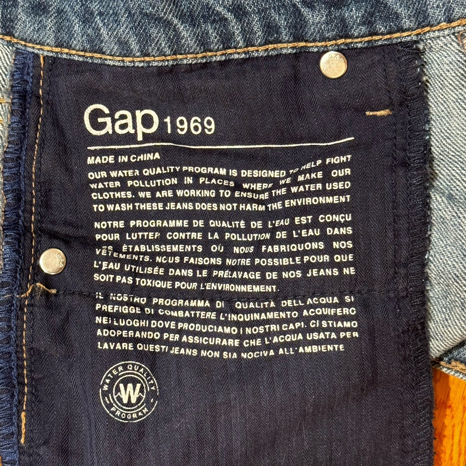 Patchwork Gap Womens Shorts Size 26 Original Girl… - image 4