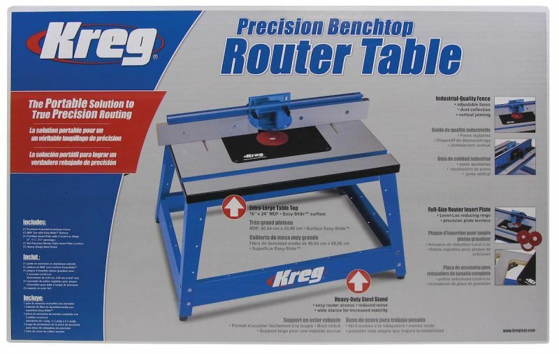 Mesa router de mesa de precisi n Kreg PRS2100 Kreg