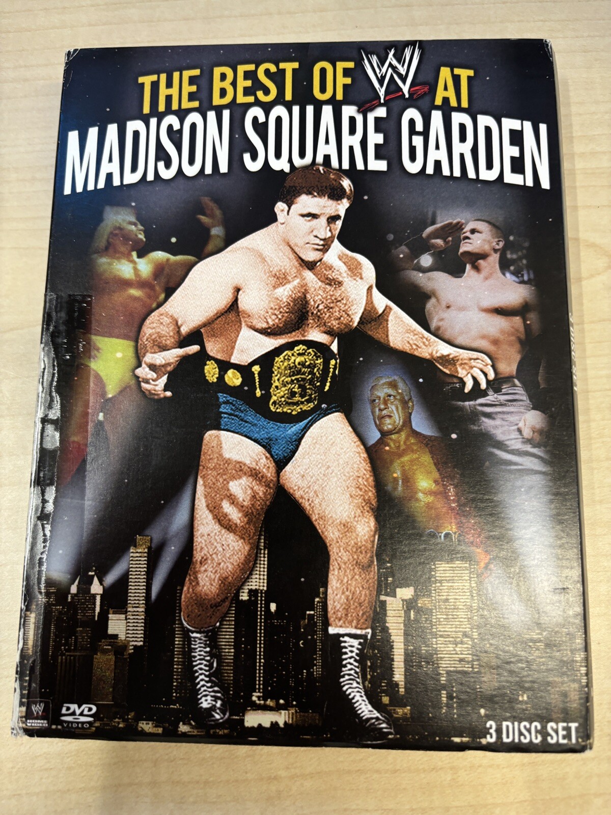 WWE Wrestling The Best of WWE at Madison Square Garden DVD, 2013, 3-Disc Set