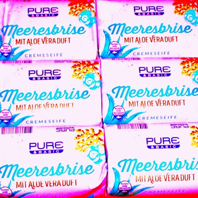 CREME SEIFE Meeresbrise Pure Markenqualitaet 6 x 150g