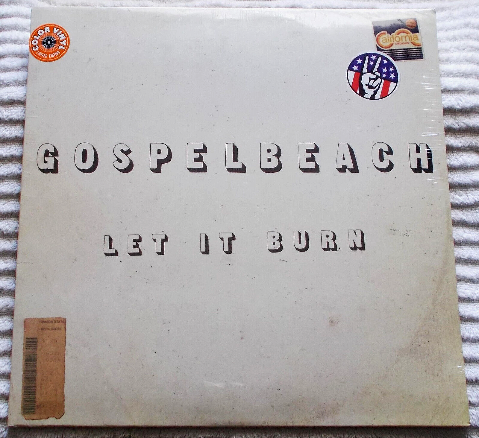 GOSPELBEACH - LET IT BURN 2019 AMERICANA LA WEST COAST ALT ROCK LTD CV SEALED LP