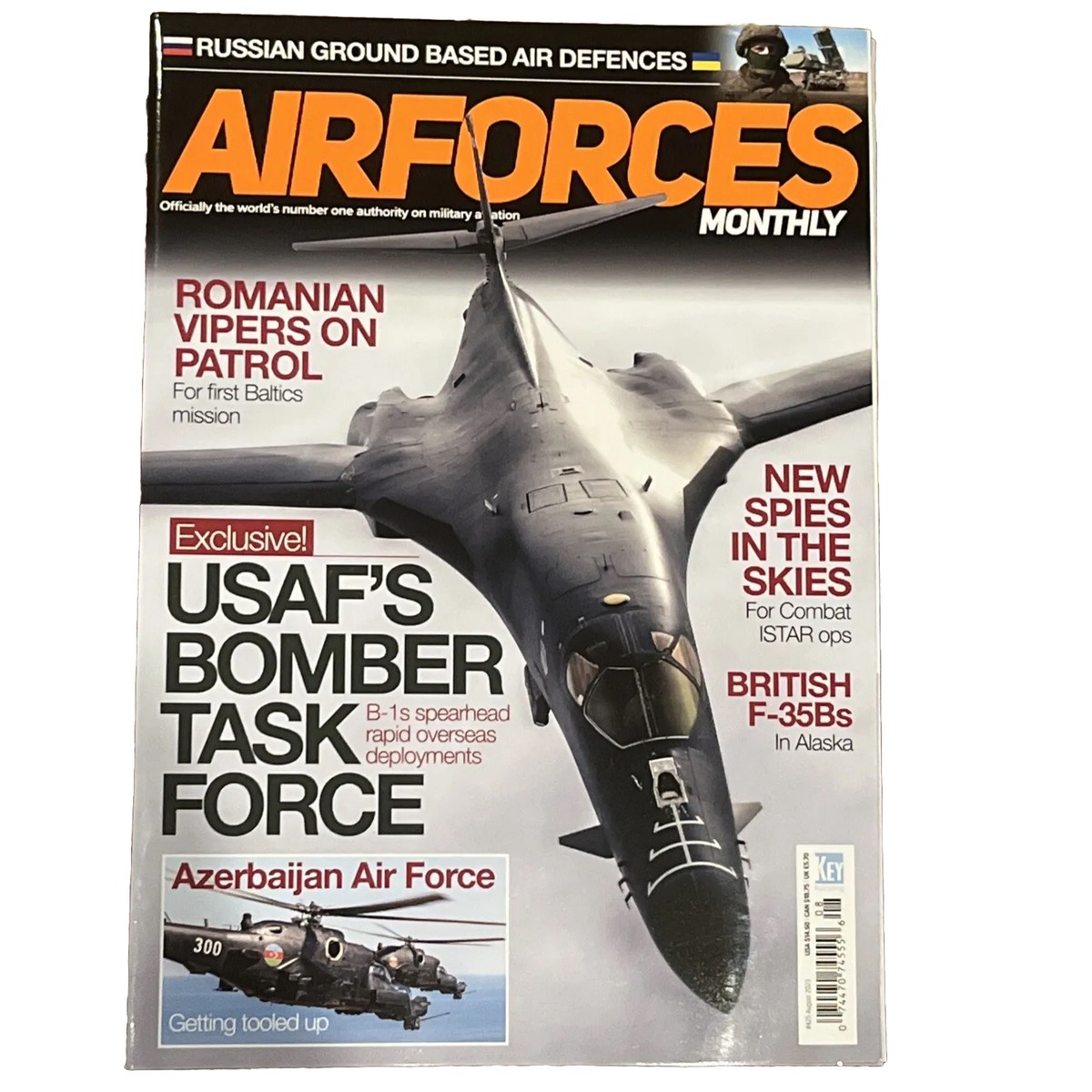 Airforces Monthly Magazine August 2023 Usaf's Bomber Task Force