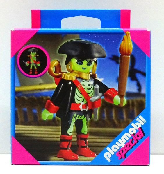 Geister Pirat Skelett Playmobil Special 4671 V`07 Zu Glow In The Dark ! Ovp Neu-image