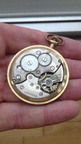 Worcester A. Reymond POCKET WATCH INCOMPLETE VINTAGE MONTRE UHR OROLOGIO RELOJ - Imagen 2 de 12