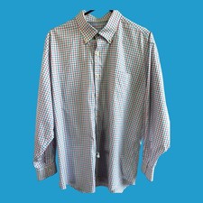 Peter Millar Long Sleeve Button -Up Dress Shirt Size XL