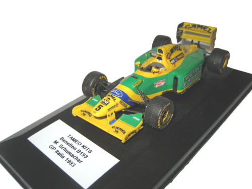 TAMEO MODEL BUILT MOUNTED 1:43 F.1 BENETTON B193 FORD SCHUMACHER GP ITALY 1993 - Picture 1 of 8