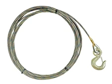 3/8'' X 150’ Tow Truck Cable Hydraulic Winch Line Wire Rope EIPS Fiber Core USA®