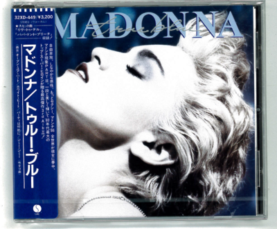 MADONNA True Blue 1ST PRESS JAPAN CD 32XD-449 1ST PRESS NEW s8711
