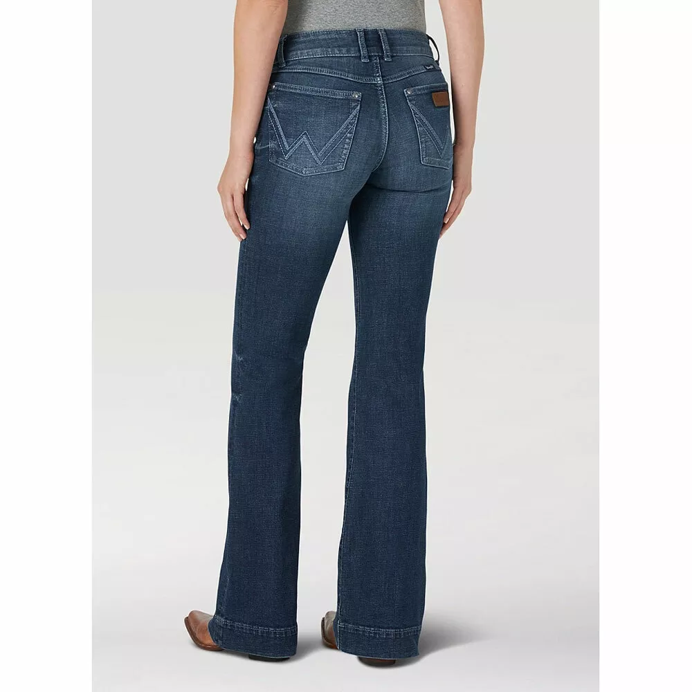 Wrangler retro mae wide leg jean sale