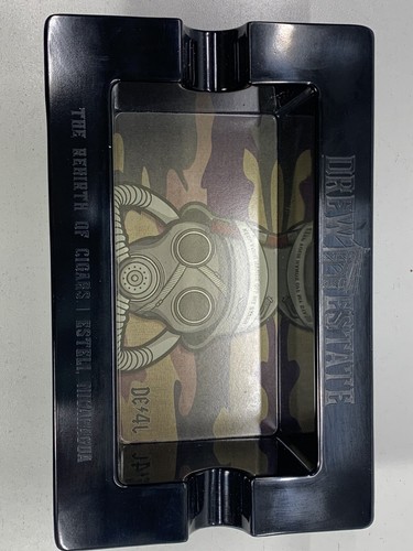 Drew Estate Renacimiento de Caja de Puros Máscara de Gas DE4L Camuflaje Cenicero Estuche de Descanso de Puros - Imagen 7 de 11