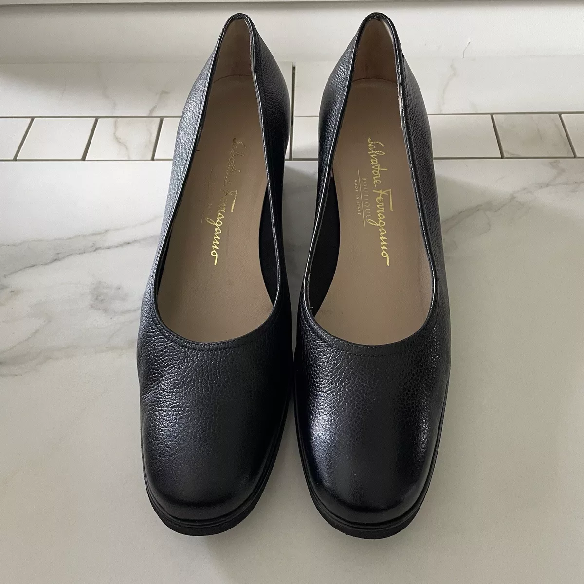 Salvatore ferragamo wedge shoes sale