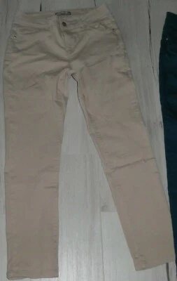 T34 XS : Pantalon beige CACHE CACHE - Photo 1/4