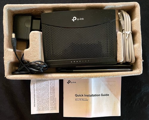 TP-Link TL-MR100 WLAN Router Fast Ethernet Singleband (2,4 GHz) 4G schwarz - Bild 2 von 2