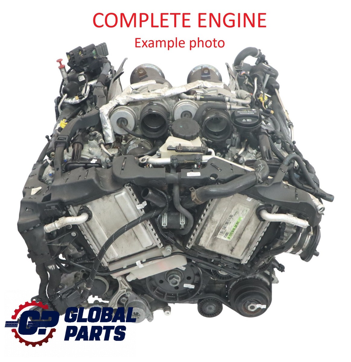 ユーゲー No.13 ◆ Mercedes W205 C63 W213 E63 C167 63 AMG Bare Engine 177980 177.980