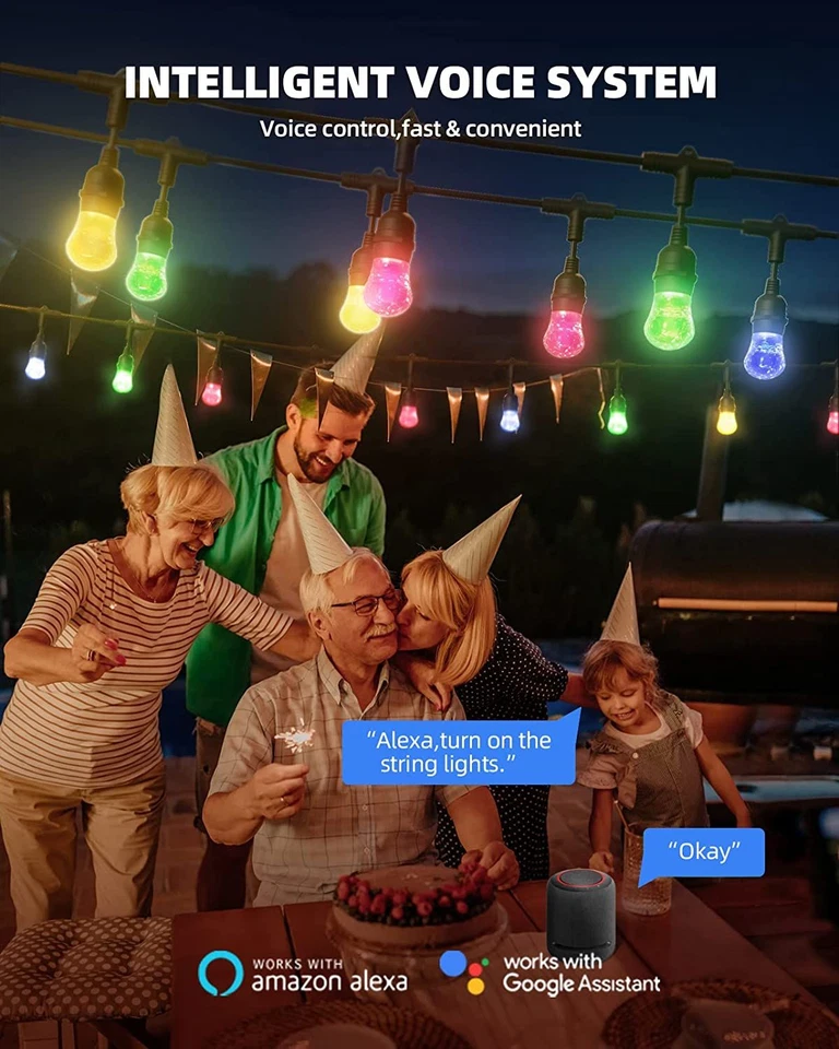 ELEGRP Smart Outdoor Dimmer Plug, Waterproof IP66 Plug- in Dimmer,... - Image 4 of 4