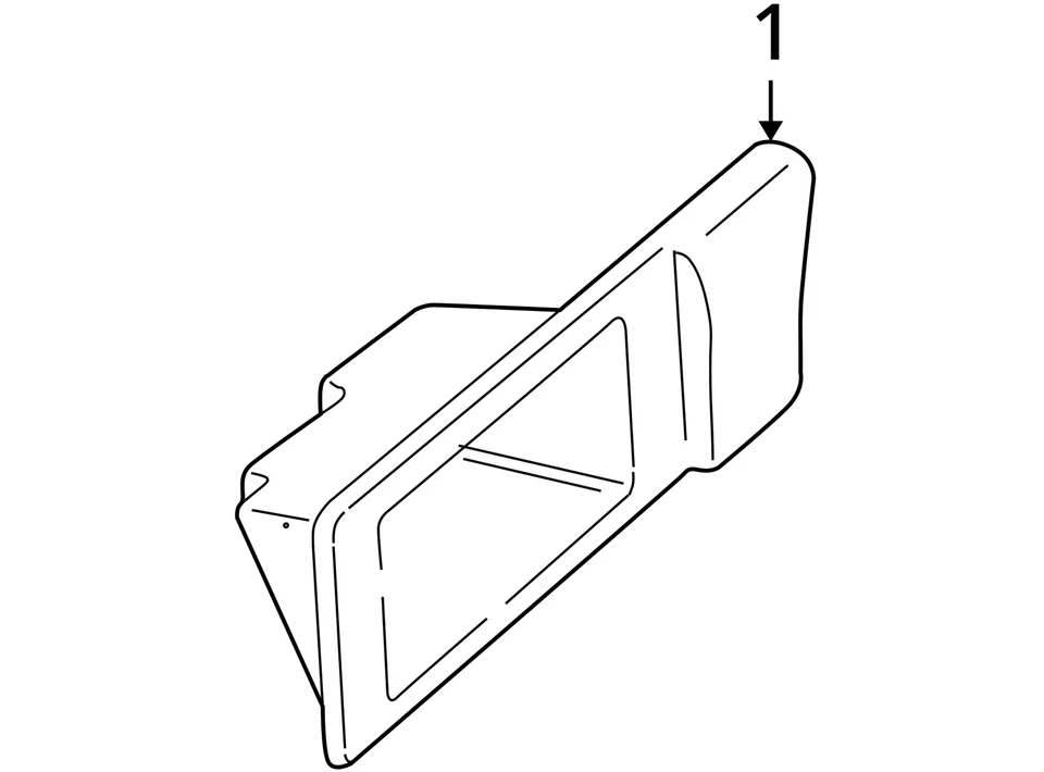 Oldsmobile Pontiac Silhouette Montana 2003-2004 compartimento I P con DR 15220257 Foto 3 de 3