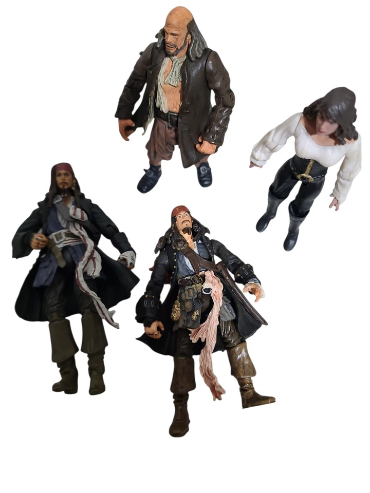 Figuras de acción Piratas del Caribe. Lote de 4 Foto 3 de 4