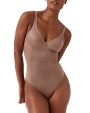Spanx® Mesh Thong Bodysuit Women's