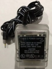ATOMIC CLEAR 3V 200 mA AC Power Adapter for the Game Boy Color