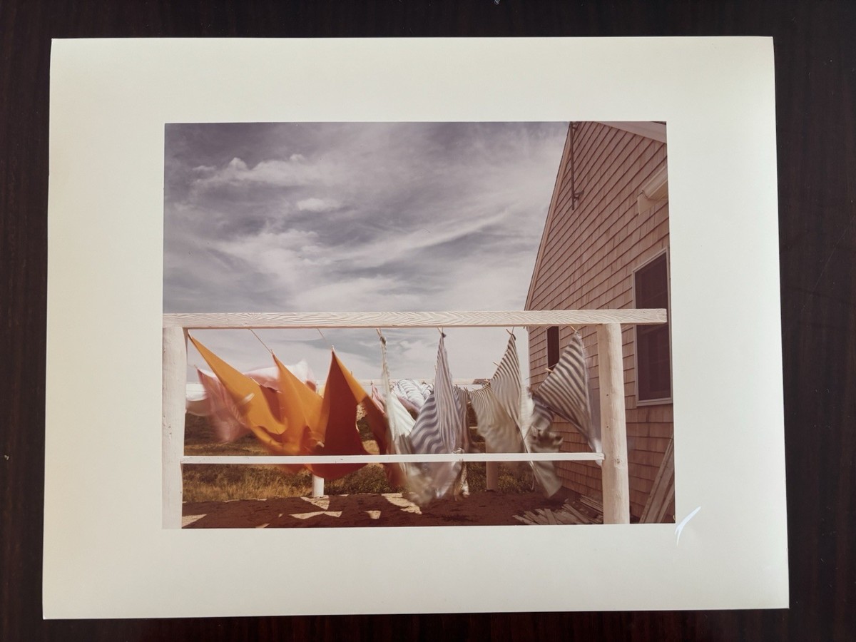 Joel Meyerowitz P Town 1977 Signed Autographed Dye Coupler Print