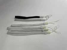 Lot Of 6 OEM Nintendo WII Remote Wrist Straps Gray Black