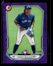 Arjun Nimmala 2026 Bowman Paper Prospects Purple Border Pattern 127/250 [jyc16