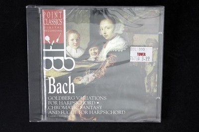 J.S. Bach - Goldberg Variations CD 1994 Classical Point Classics Sealed