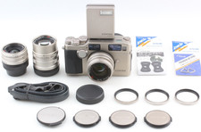 3Lenses MINT w/ TLA140 Contax G2 35mm Film Camera 28, 45, 90mm Lenses JAPAN