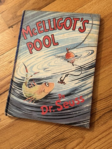 Dr. Seuss McElligot’s Pool 1947 Random House Hardcover OOP Early Ed Good - Picture 1 of 11
