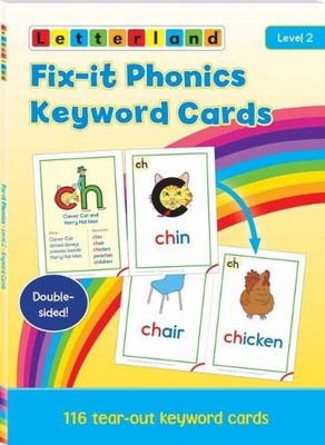 Lisa Holt Fix-it Phonics - Level 2 - Keyword Cards (2nd Edition) (Taschenbuch)