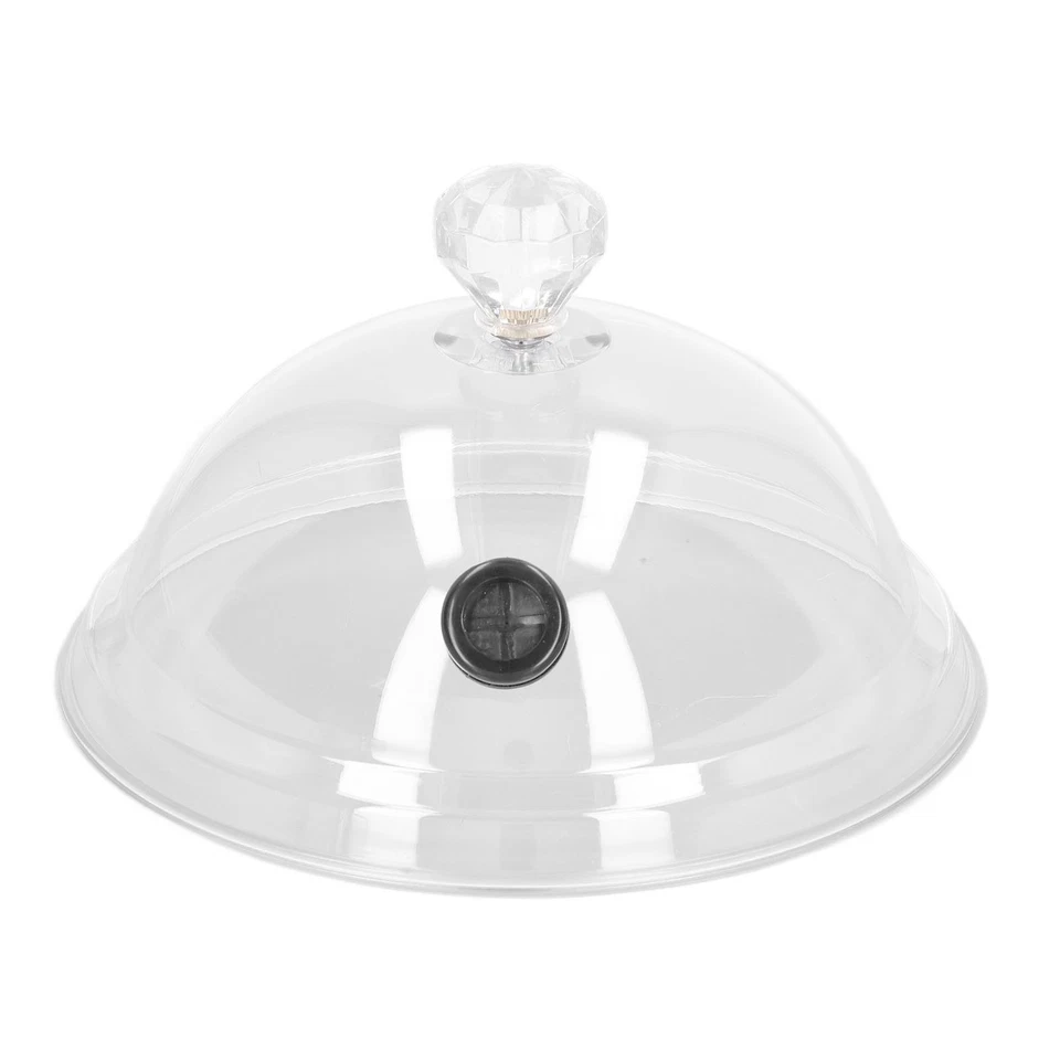 Smoke Dome Cover for Kitchen Acrylic Cloche Lid Smoke Infuser 25cm Diameter - Изображение 2 из 4