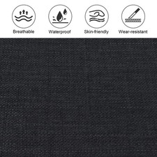 Cuscino Sedile Auto Universale 51x50cm Coprisedile Anteriore Comfort Ergonomico - Miniatura 4