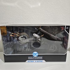 McFarlane Toys DC Multiverse The Dark Knight Rises Batman and Batpod GOLD LABEL