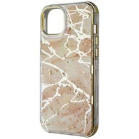 Mybat Pro Tuff Serie HüLle FüR Apple Iphone 14 Plus - Blassgelb / Silber