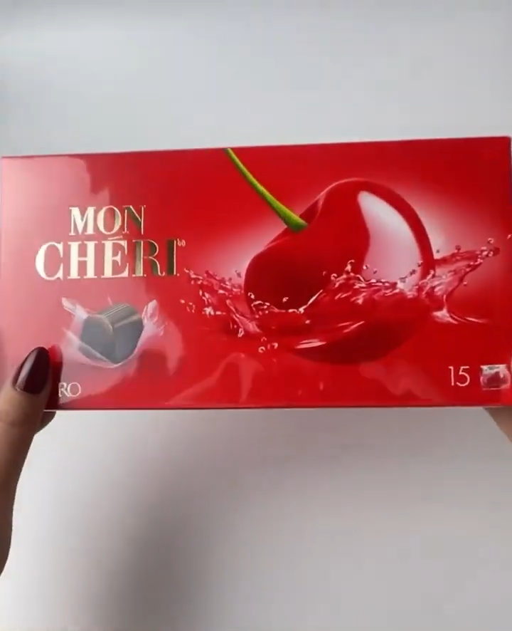 2x157G FERRERO MON CHERI PRALINES - CHOCOLATE CHERRY FILLED WITH