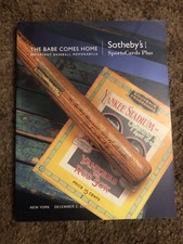 2004 Sotheby’s Catalog, The Babe Comes Home, Important Baseball Memorabilia 