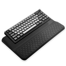 Black Keyboard Stand Wrist Rest Ergonomic Pad Riser Soft Memory Foam 43cm
