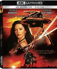 The Legend Of Zorro New 4K UHD Blu-ray Ac-3/Dolby Digital, Digital Theater S