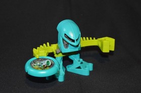 LEGO BIONICLE: McDonalds Matoran Tohunga Kongu (1392) "Mctoran" & Disk 