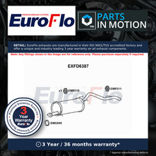 Exhaust Back / Rear Box fits MAZDA BT50 2.5D 06 to 10 WLAA EuroFlo Quality New