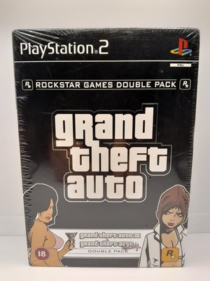 Grand Theft Auto Double Pack (III & Vice City) PlayStation PS2 UK PAL Neu Sealed